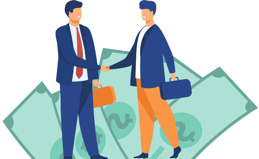 partner and money